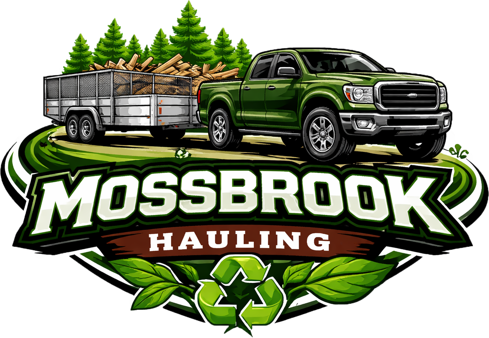 Mossbrook Hauling logo